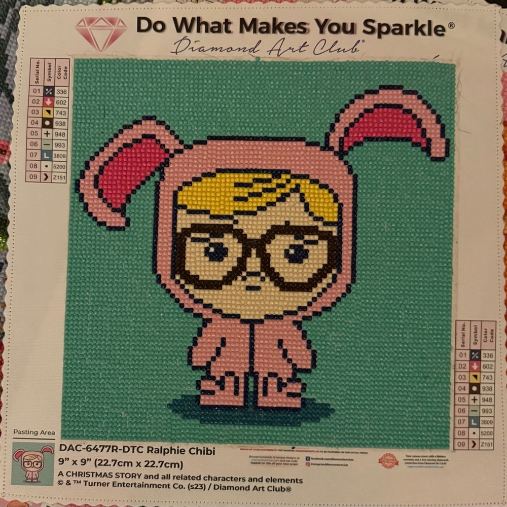Diamond Art Club Ralphie Chibi Kit